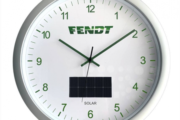 fendt solar wall clock