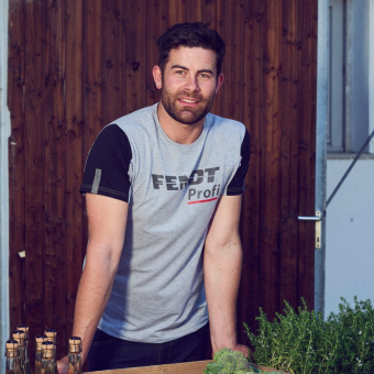 Tričko Fendt Profi – směsová tkanina