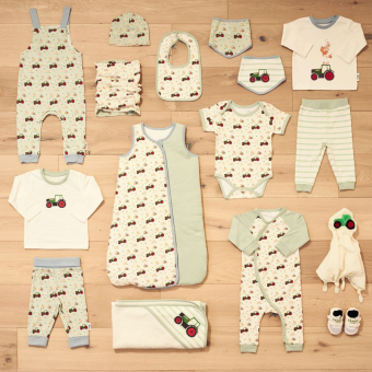 Dětské bavlněné montérky Fendt – nastavitelné